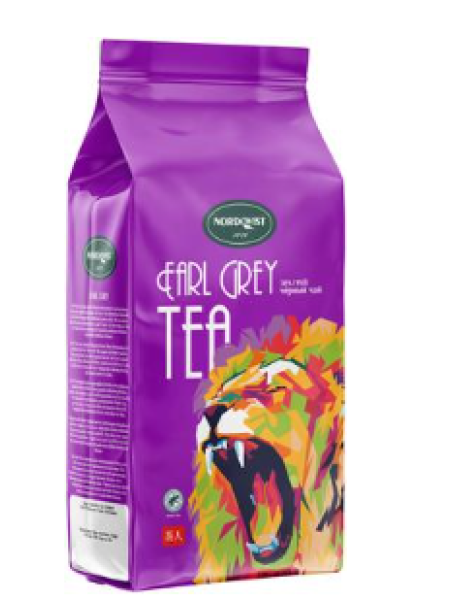 Чай черный Nordqvist Earl Grey 800г с ароматом бергамота