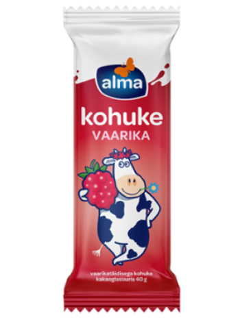 Глазированный ванильный сырок Alma küle 40г малина