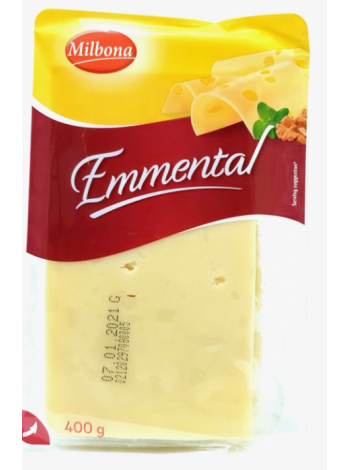 Сыр Milbona Emmental Juusto 400г 