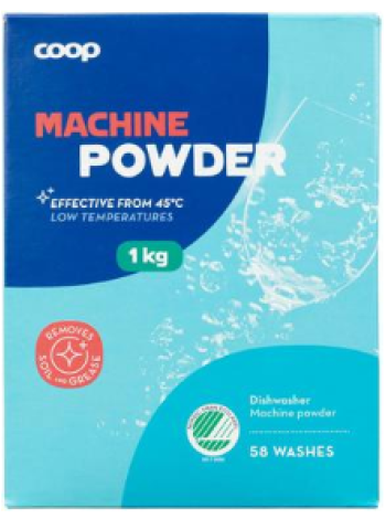 Порошок для посудомоечной машины Coop Konetiskijauhe 1 кг
