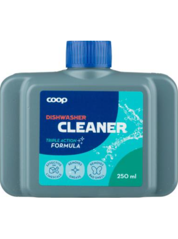 Средство для очистки посудомоечной машины Coop astianpesukoneenpuhdistaja 250 мл