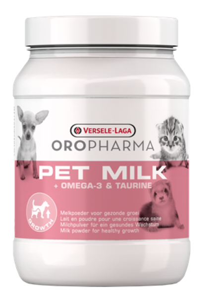 Заменитель цельного молока в виде растворимого сухого молока Versele Laga Oropharma Pet Milk 400г