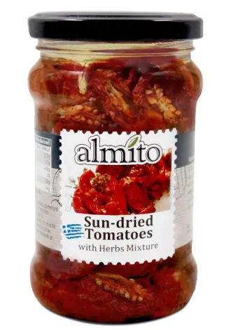 Томаты вяленые со специями Almito 320мл/280г /150г стекло