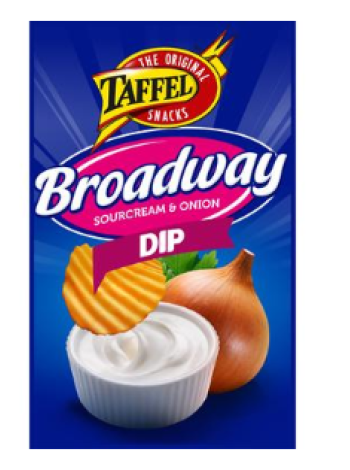 Соус для чипсов Taffel Broadway dippi 18г