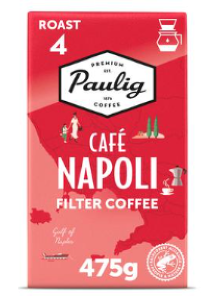 Кофе фильтрованный Paulig Café Napoli 475г молотый 