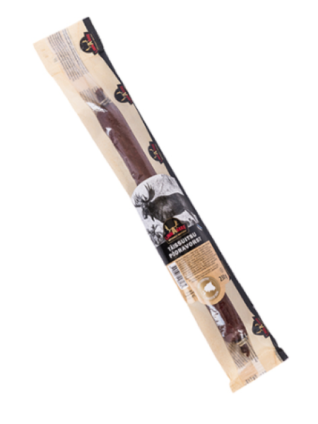 Колбаса сырокопченая из лося LINNAMÄE Täissuitsu põdravorst 230 г