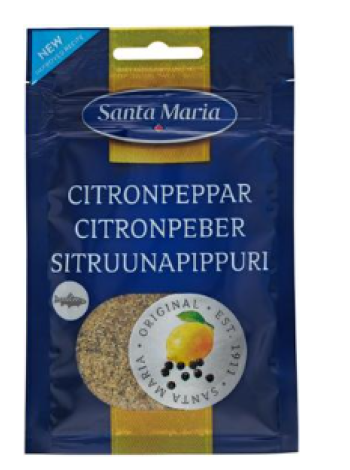 Лимонный перец Santa Maria Sitruunapippuri 33г