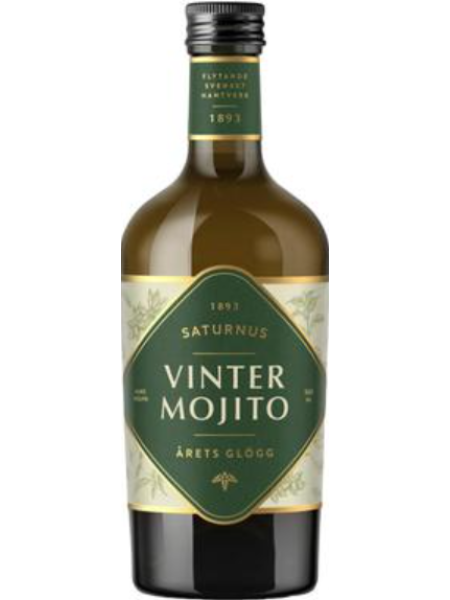 Глинтвейн с соком мяты и лайма Saturnus Vinter Mojito vaalea glögi 500мл НОВИНКА