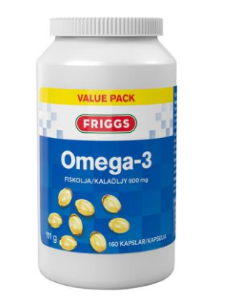 Рыбий жир Friggs Omega-3 160капсул