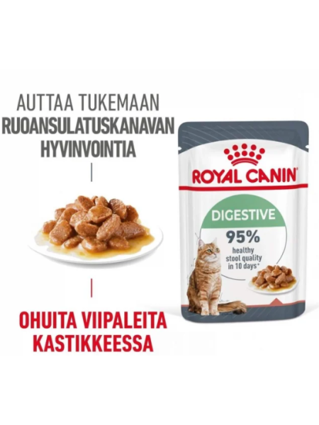 Влажный корм для кошек Royal Canin Digest Sensitive для чувствительной кожи 85 г 12 шт в упаковке