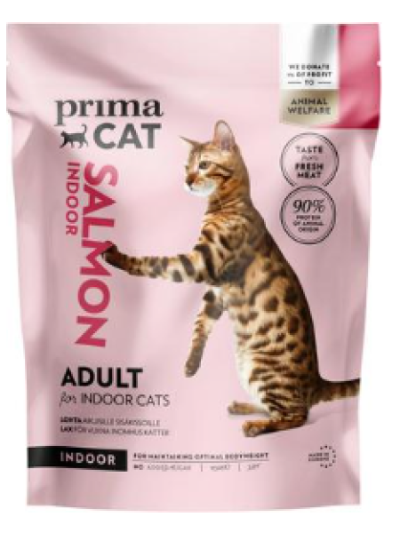 Сухой Корм для взрослых кошек PrimaCat 400 г семга