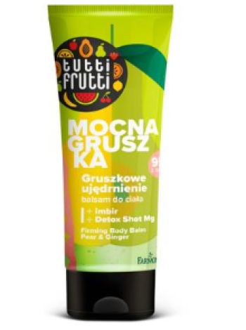 Укрепляющий крем для тела Tutti Frutti 200 мл груша и имбирь 