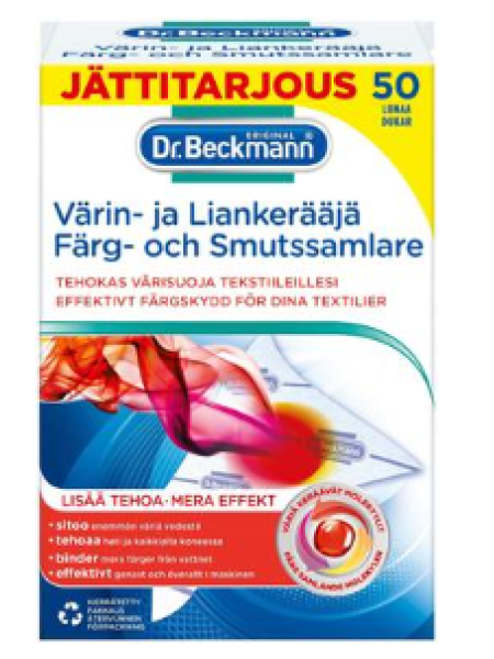 Салфетки для стирки Dr Beckmann 50 шт