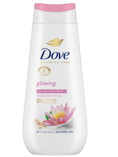 Мыло для душа Dove Advanced Glowing 225 мл