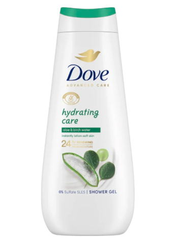 Мыло для душа Dove Advanced Hydrating 400 мл микроувлажнение