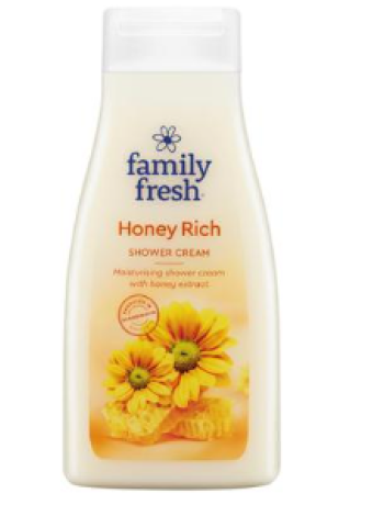 Крем-мыло для душа Family Fresh Honey Rich 500мл