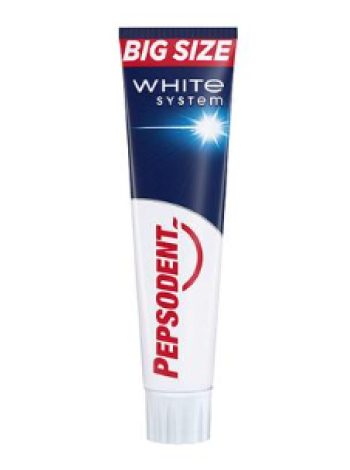 Зубная паста Pepsodent White System 125мл удаляет пятна