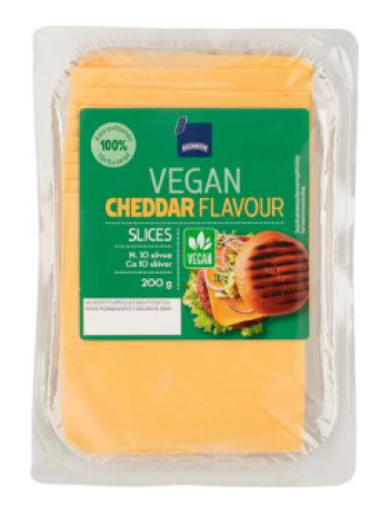 Веганский сыр Чеддер RAINBOW Cheddar Vegan 200 г в нарезке