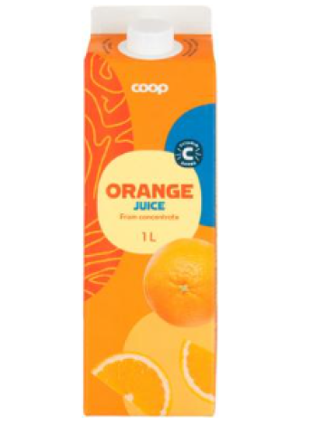 Ананасовый сок Coop appelsiinitäysmehu 1л