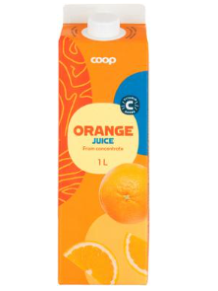 Ананасовый сок Coop appelsiinitäysmehu 1л