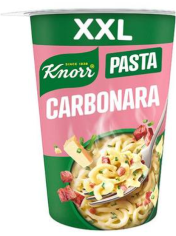 Готовая паста Knorr Snack Pot Big Carbonara 92г