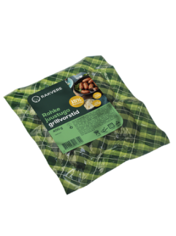 Колбаски гриль с большим количеством сыра RAKVERE 400 г