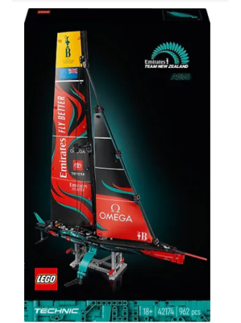 Конструктор Lego Technic 42174 — Яхта AC75 команды Emirates Team New Zealand