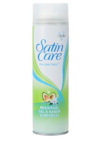 Гель для бритья Gillette Satin Care Sensitive Avocado Twist 200мл