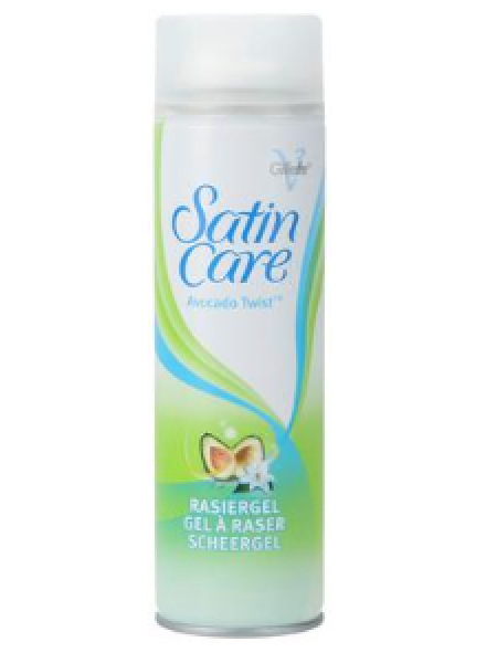Гель для бритья Gillette Satin Care Sensitive Avocado Twist 200мл
