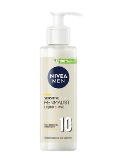 Жидкий крем для бритья NIVEA MEN Sensitive Pro Menmalist 200мл