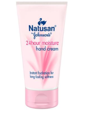 Увлажняющий крем для рук Natusan by Johnson's 24ч 100 мл