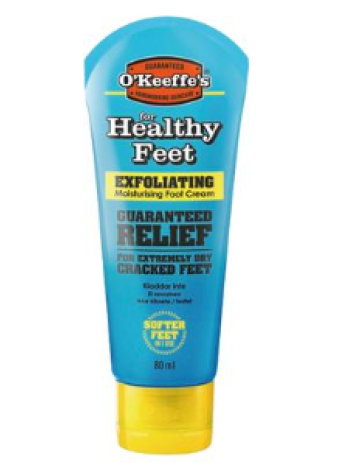 Отшелушивающий крем для ног O'Keeffe 80мл