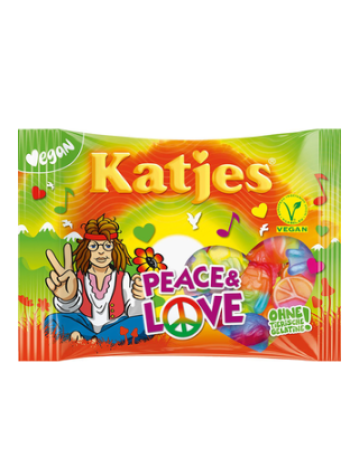 Фруктовые мармеладки Katjes Piece & Love 175г