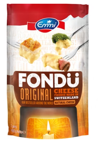 Фондю из швейцарского сыра Emmi original fondue 400г