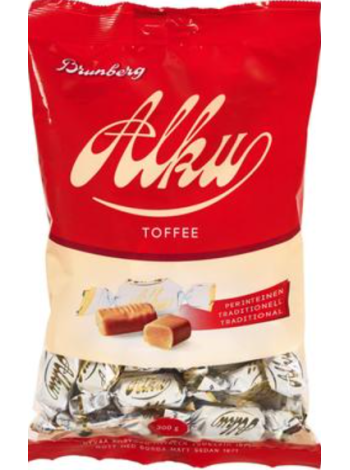 Карамель Brunberg Alku Toffee Perinteinen 300г в пакете