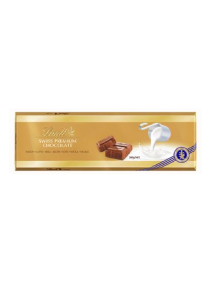 Плитка молочного шоколада Lindt Gold 300г