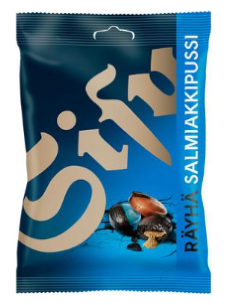 Ассорти лакричных конфет Sisu Räyhä Salmiakki 160г