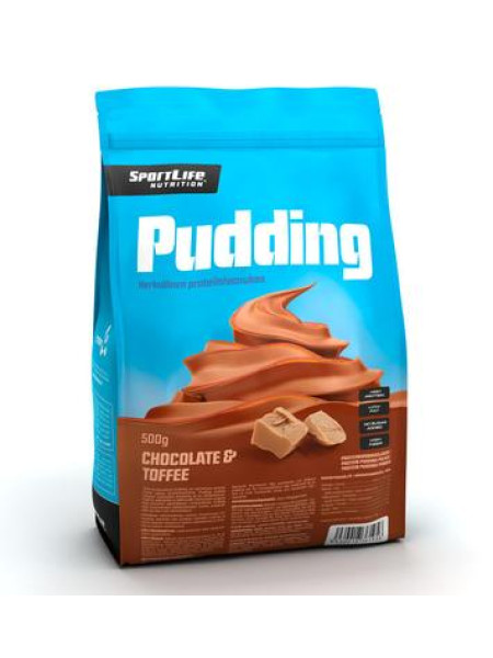 Протеиновый пудинг с шоколадом и ириской SportLife Nutrition Pudding 500г 