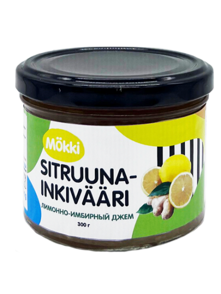 Джем лимонно-имбирный Mökki Sitruuna-inkivaari 300г