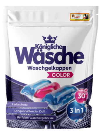 Капсулы для стирки Königliche Wäsche Color 30шт