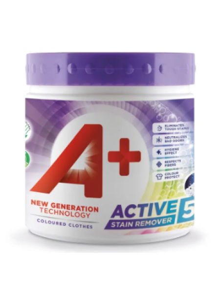 Пятновыводитель для удаления пятен A+ Stain Removal Tahranpoistoaine jauhe Color 465г