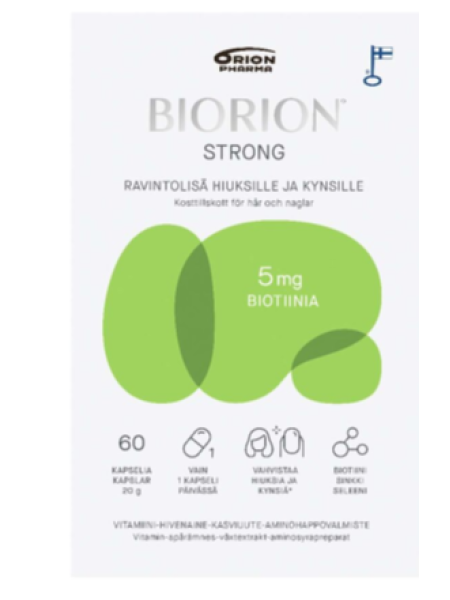 Витамины для волос и ногтей BIORION STRONG 60 шт