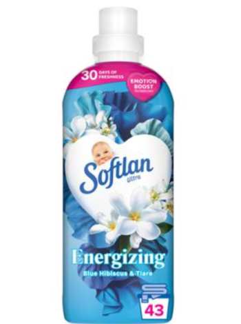 Кондиционер для белья Softlan Perfumed Freshness Blue Hibiscus 650мл