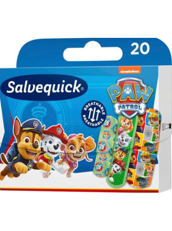 Пластыри для детей Salvequick Paw Patrol 20 шт
