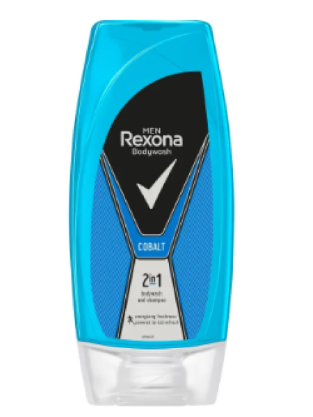 Мужской гель для душа Rexona Men Cobalt 2в1 225 мл