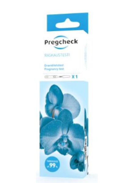 Тест на беременность Pregcheck 1шт