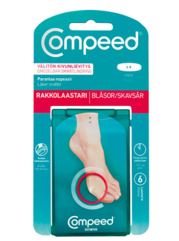 Пластырь Compeed от влажных мозолей малый 6 шт