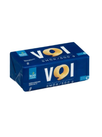 Масло сливочное Kotimaista normaalisuolainen vähälaktoosinen meijerivoi 500г с низким содержанием лактозы