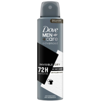 Дезодорант-спрей-антиперспирант Dove Men+Care 72h Advanced Invisible Dry Antiperspirant Deodorant Spray 150мл
