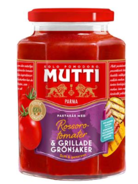 Соус для пасты с томатами Россоро и овощами гриль Mutti 400г